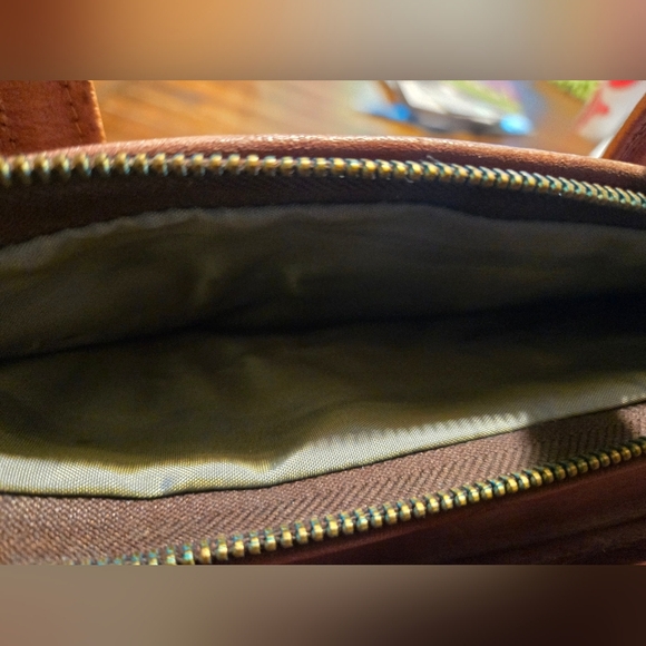 Rare Vintage Hand Crafted Leather Sholder Bag - Picture 5 of 7